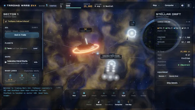 Sector 1, Sol